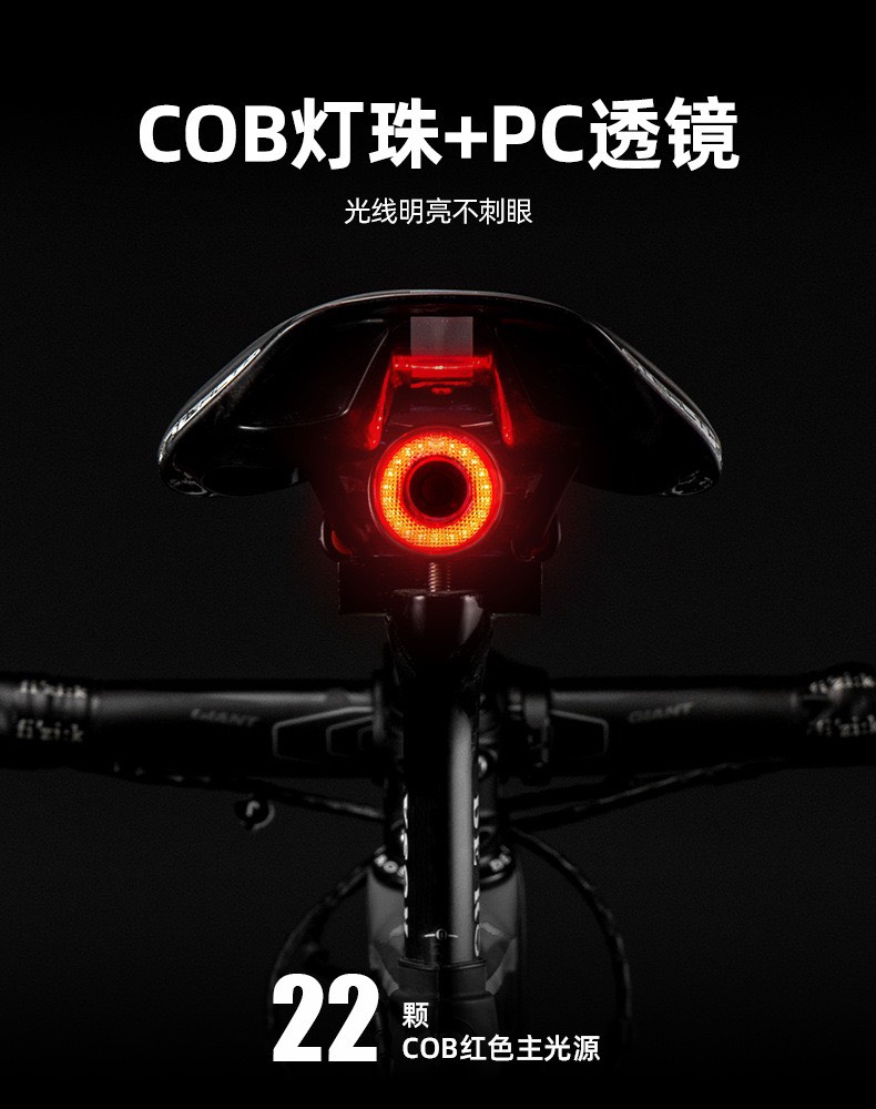 Đèn hậu xe đạp Rockbros Q5 - TL907Q50