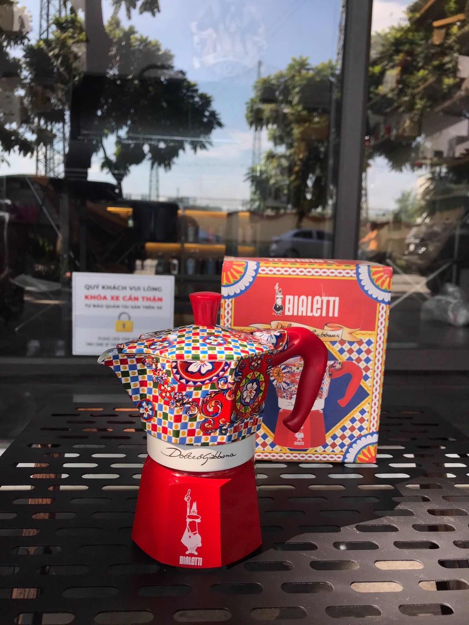 Ấm pha cà phê Moka Bialetti Express 3 CUP & D&G