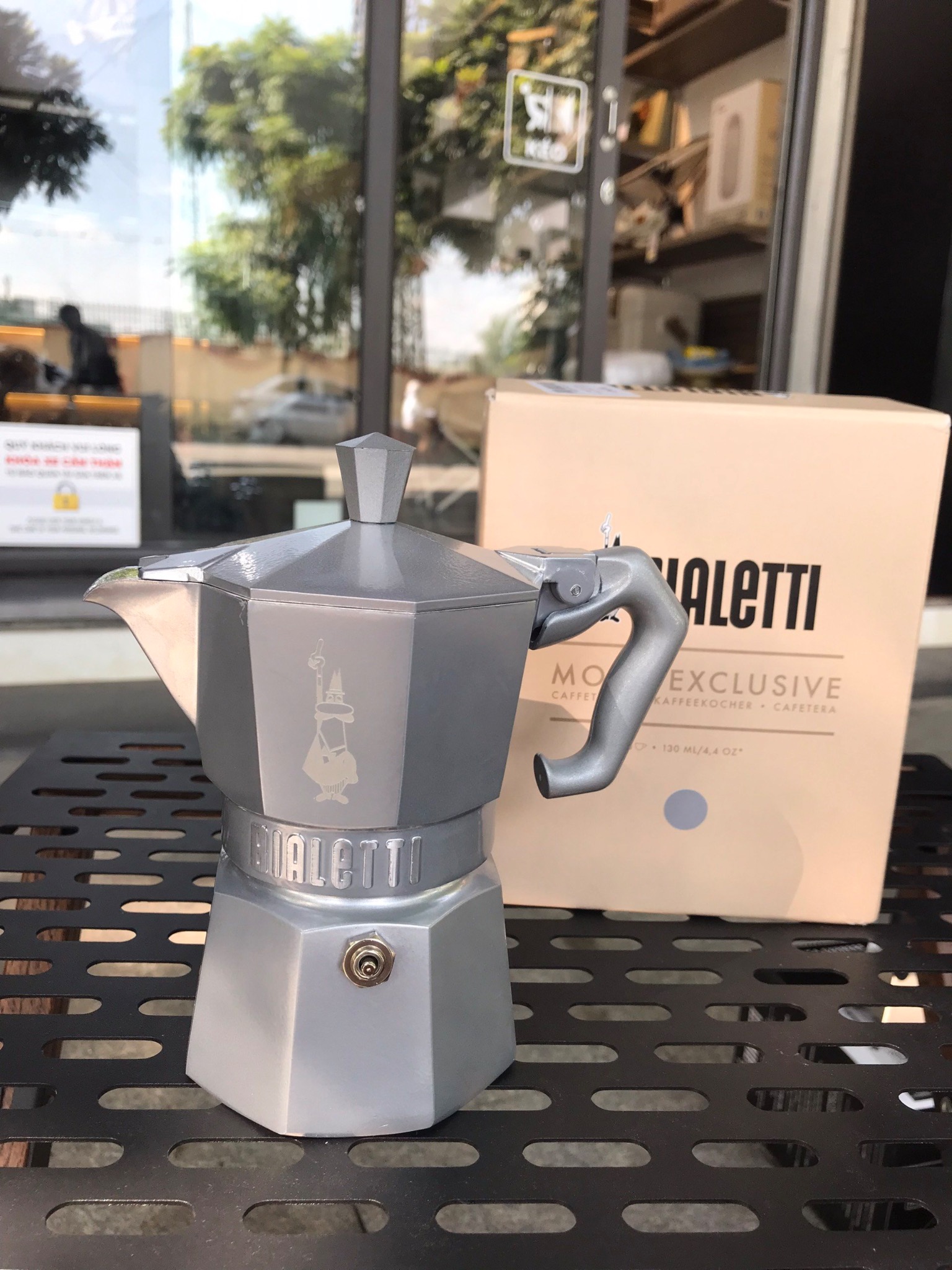 Ấm chiết suất Espresso Moka Pot Bialetti Exclusive