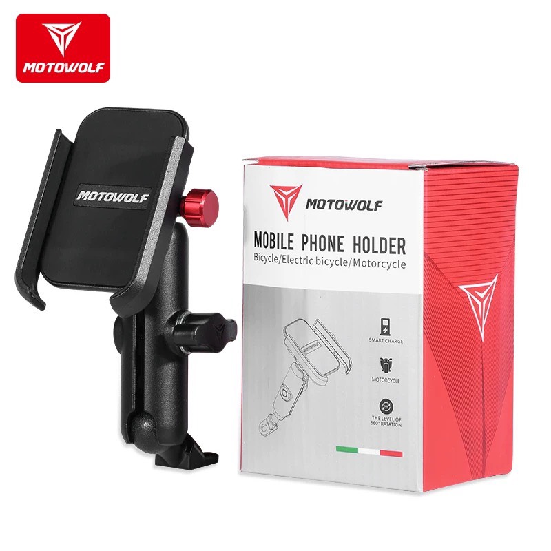 Giá kẹp điện thoại chống trượt Motowolf MDL2821