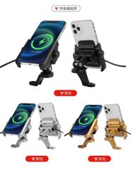 Giá giữ điện thoại chống rung Motowolf MDL2805B - Không có sạc