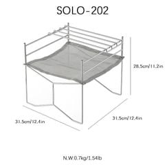 Giá đốt lửa trại gấp gọn Campingmoon SOLO-202/SOLO-303