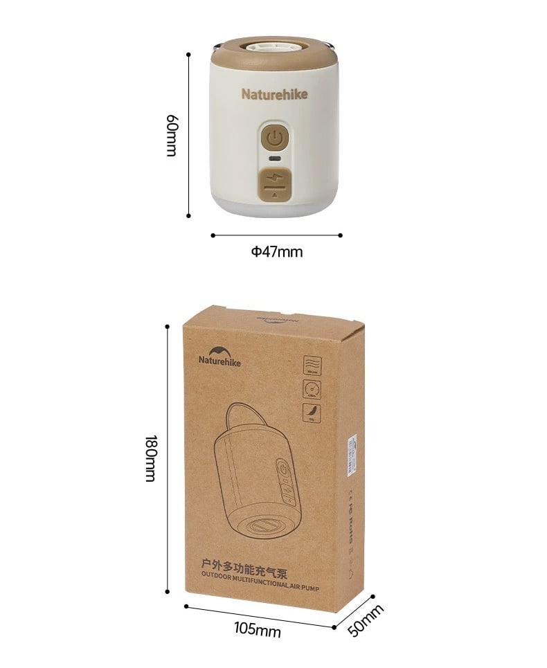 Bơm cầm tay mini Naturehike CNK2300DQ022 đa năng