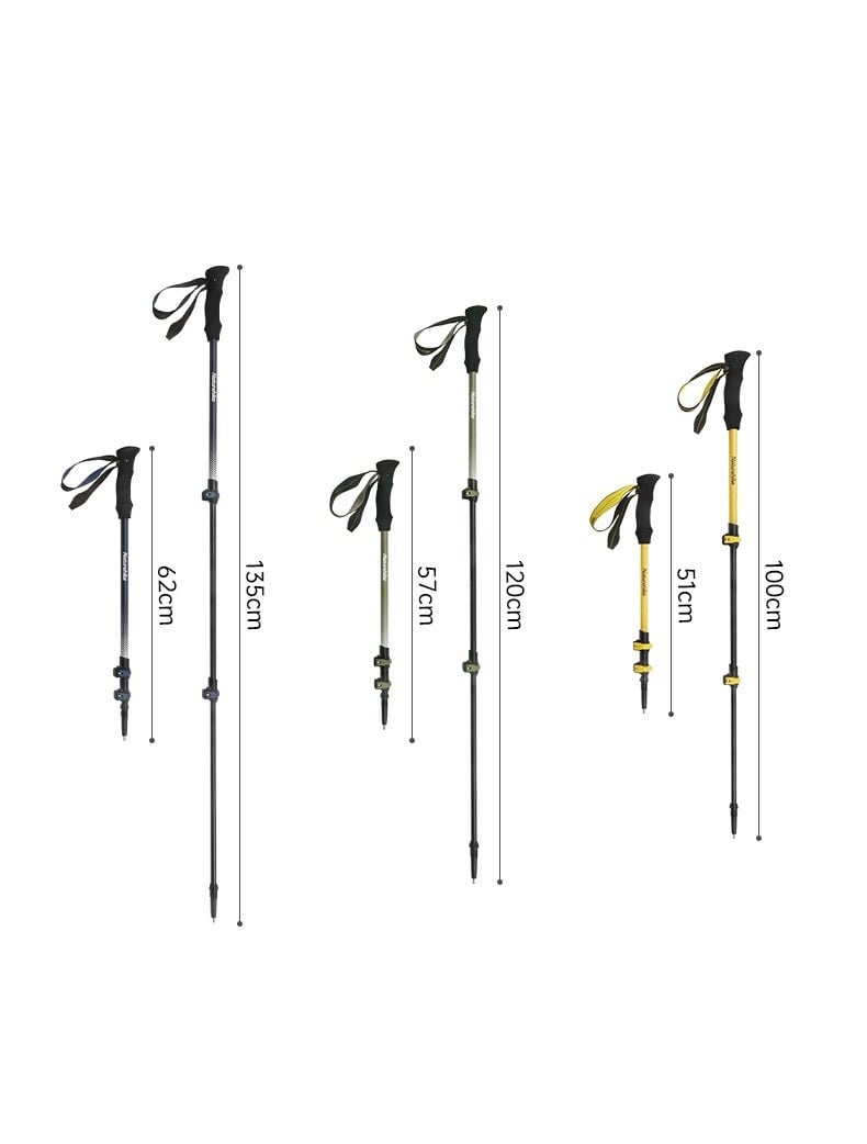 Gậy leo núi Carbon siêu nhẹ Naturehike CNK2300DS010