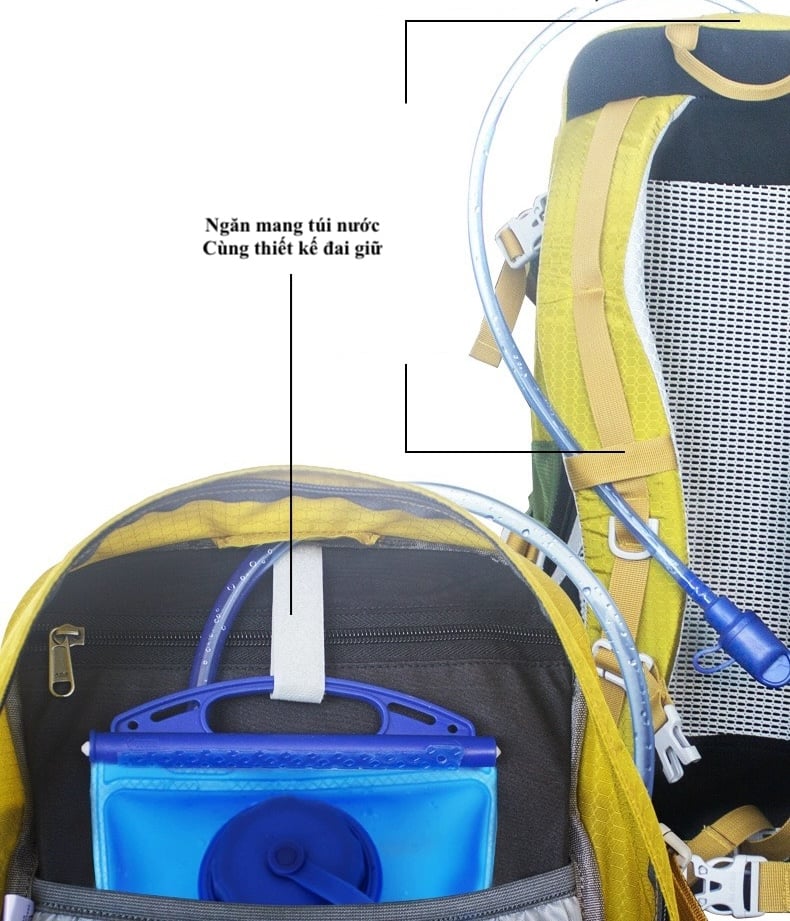 Balo trợ lực leo núi AiOne KA-2385