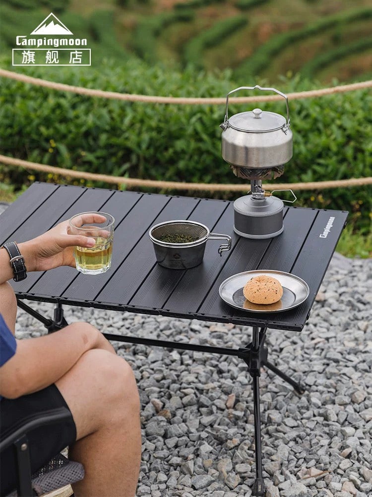 Bàn nhôm mặt cuộn siêu nhẹ Campingmoon T-520