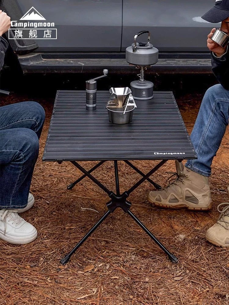Bàn nhôm mặt cuộn siêu nhẹ Campingmoon T-520