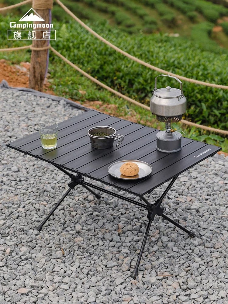 Bàn nhôm mặt cuộn siêu nhẹ Campingmoon T-520