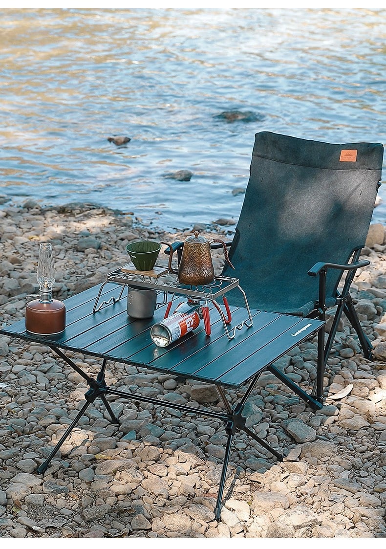 Bàn nhôm mặt cuộn siêu nhẹ Campingmoon T-520