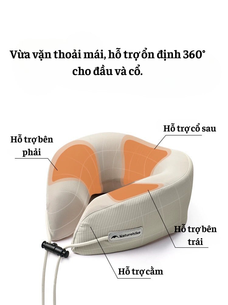 Gối kê cổ công thái học Naturehike CNK2450WS019