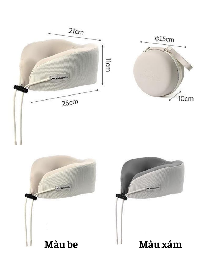 Gối kê cổ công thái học Naturehike CNK2450WS019