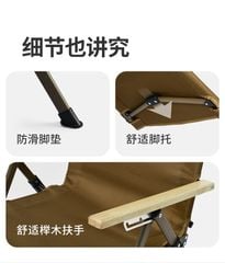 Ghế cắm trại Naturehike CNK2450JJ016 thư giãn cao cấp