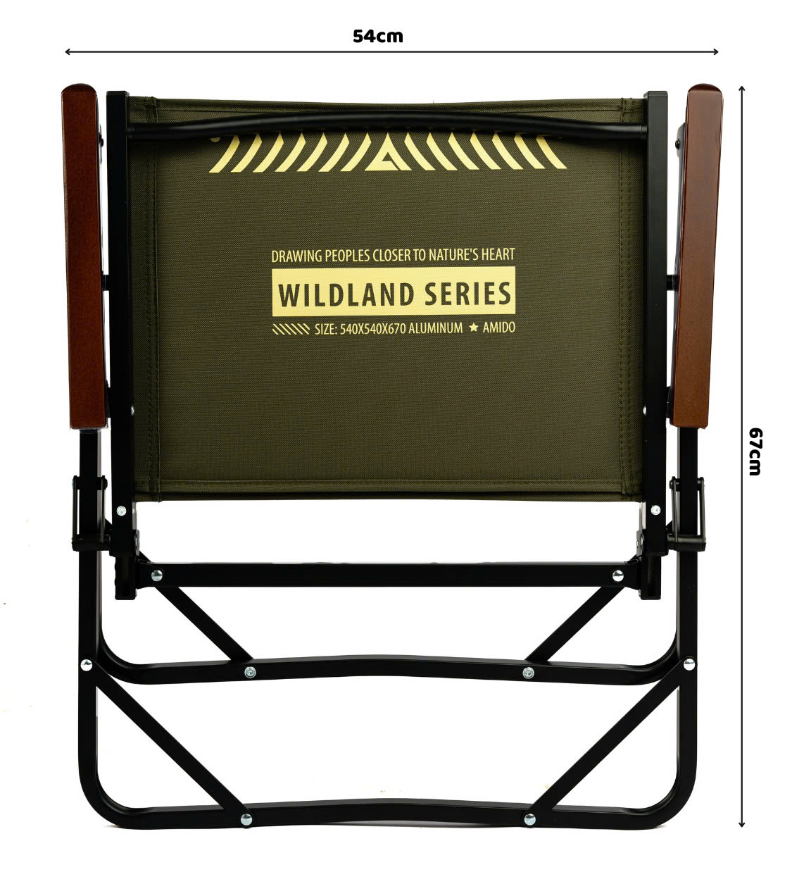 Ghế Kermit - Ghế ngồi cà phê xếp gọn Amido Wildland Series