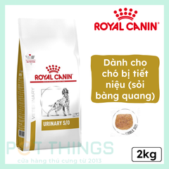 Royal Canin Veterinary Canine Urinary S/O Thức Ăn Hạt Hỗ Trợ Tiết Niệu Cho Chó