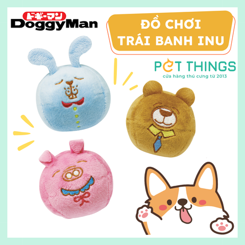 Doggyman Đồ Chơi Trái banh Inu Cho Chó