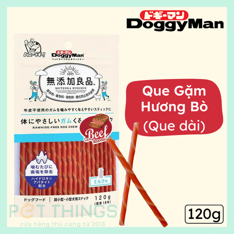 Snack Chó Doggyman Que Gặm Bò 120g