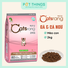Thức Ăn Hạt Catsrang Kitten Cho Mèo Con Dưới 12 Tháng
