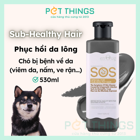 SOS Sub-Healthy Hair Sữa Tắm Phục Hồi Da Lông Cho Chó 530ml