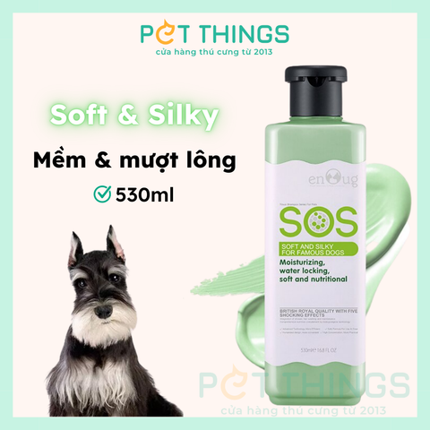Sữa Tắm Cho Chó SOS Soft & Silky 530ml