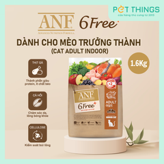Thức Ăn Hạt ANF 6 Free+ Indoor Cat Cho Mèo Trưởng Thành