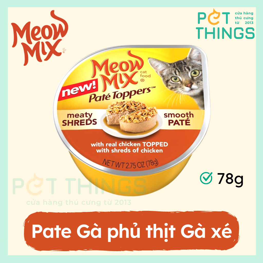 Meow mix hot sale pate toppers