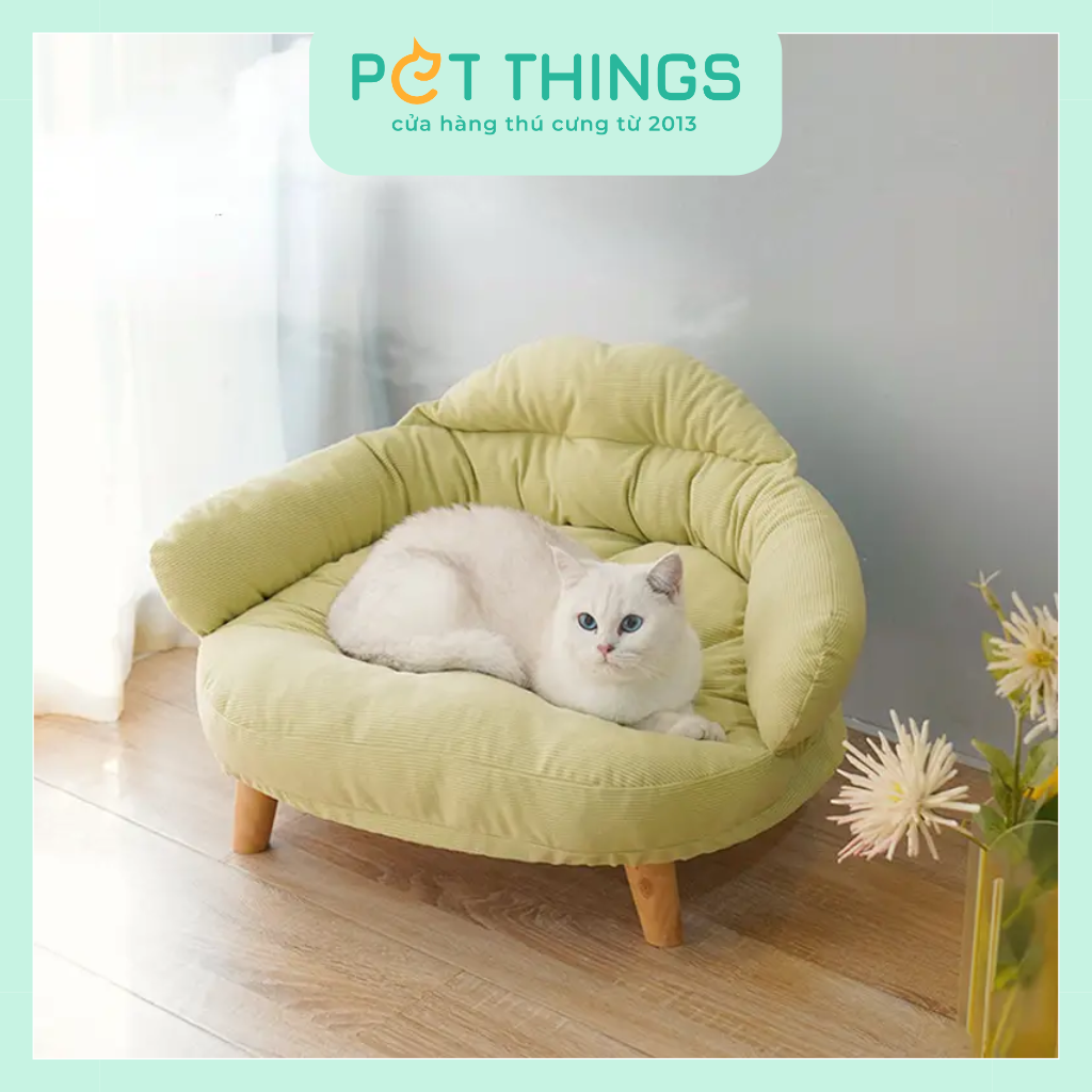 Giường Nệm Sofa Cho Chó Mèo, 60*50*40cm