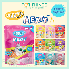 Pate cho mèo Moochie Meaty Thức Ăn Ướt Cho Mèo Trưởng Thành 70g