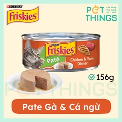 Pate Mèo Friskies Paté Chicken & Tuna Dinner 156g