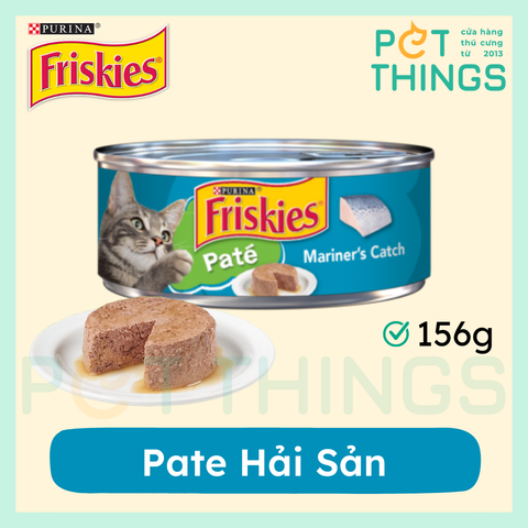 Pate Mèo Friskies Paté Mariner's Catch 156g