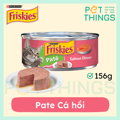 Pate Mèo Friskies Paté Salmon Dinner 156g