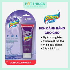 Kem Đánh Răng Dental Fresh Enzymatic Toothpaste Cho Chó 75g