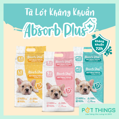Tấm Lót Vệ Sinh Kháng Khuẩn Absorb Plus Antibacterial Cho Chó Mèo