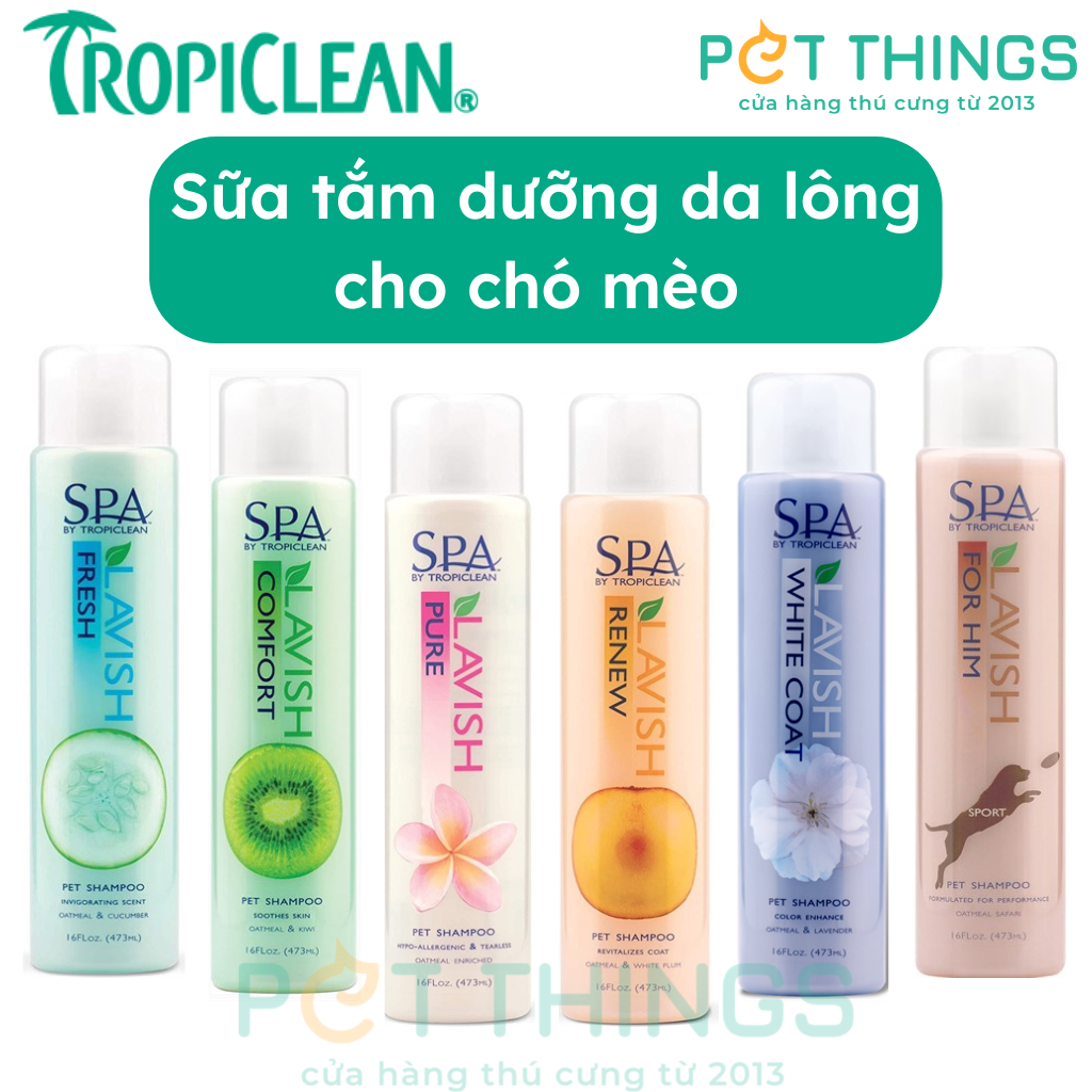 Tropiclean hot sale spa shampoo