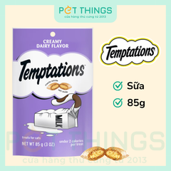 Temptations USA Creamy Dairy Bánh Thưởng Cho Mèo Vị Sữa