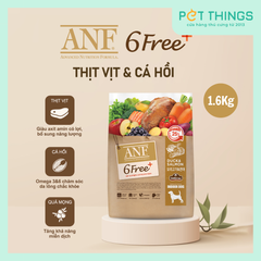 Thức Ăn Hạt Cho Chó ANF 6 Free+ Thịt Vịt & Cá Hồi