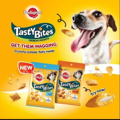 Pedigree Tasty Bites Chunchy Pockets 60g