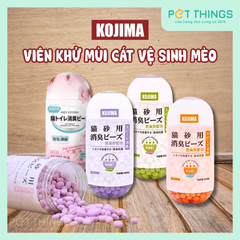 Viên Khử Mùi Cát Vệ Sinh Mèo KOJIMA Cat Litter Deodorizing Beads 450ml