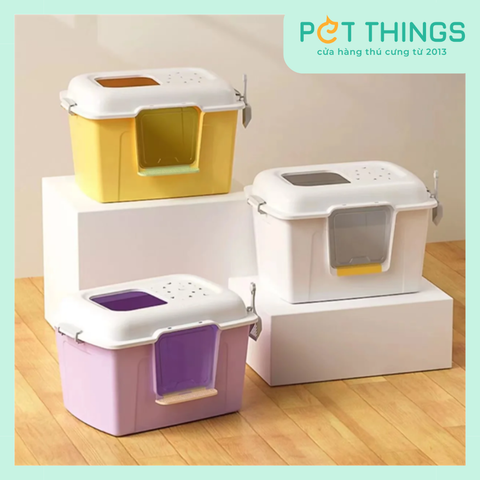 Hộp Nhà Vệ Sinh Lớn 2 Cửa 45*61*40cm