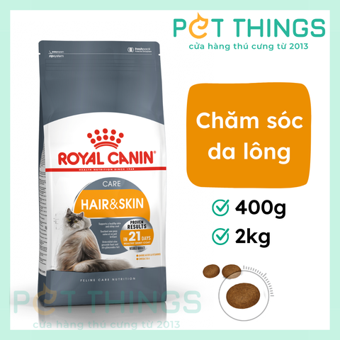 Royal Canin Hair & Skin Care - Thức ăn hạt chăm sóc da lông cho Mèo – Pet  Things