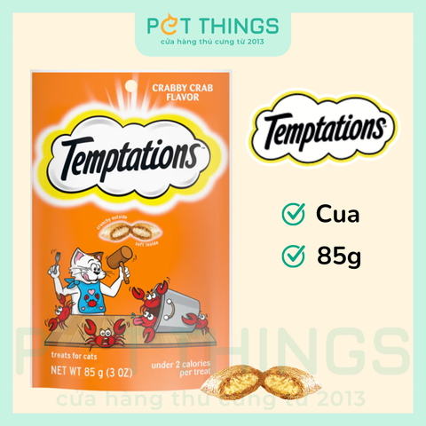 Temptations USA Crabby Crab Bánh Thưởng Cho Mèo Vị Cua