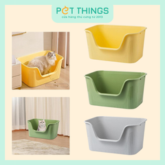 Chậu Vệ Sinh Thành Cao Cho Mèo