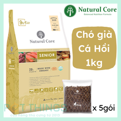 Hạt khô cho chó già Natural Core Senior, Cá hồi 1kg