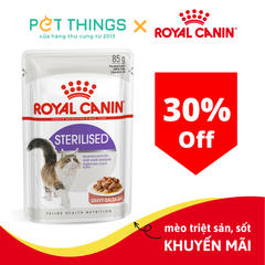 Pate Mèo Royal Canin Sterilised in Gravy 85g