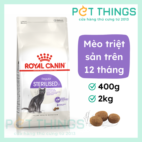 Royal Canin Sterilised 37 Thức Ăn Hạt Cho Mèo Triệt Sản