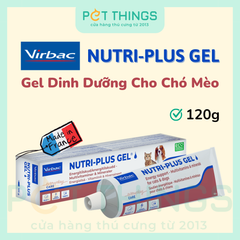 Gel dinh dưỡng Virbac Nutri Plus cung cấp năng lượng cho chó mèo