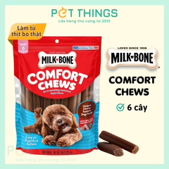 Cây gặm thưởng sạch răng cho Chó Milk-Bone Mini Comfort Chews 210g, 6 Cây