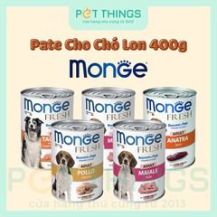 Monge Fresh Pate Cho Chó Lon 400g