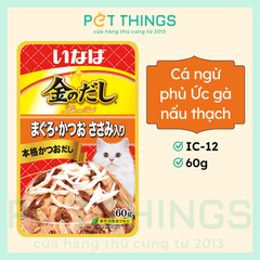 Pate Mèo Inaba Cá Ngừ & Ức Gà 60g, IC-12