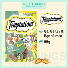 Bánh Thưởng / Snack Mèo Temptations Shake Ups Clucky Carnival 70g