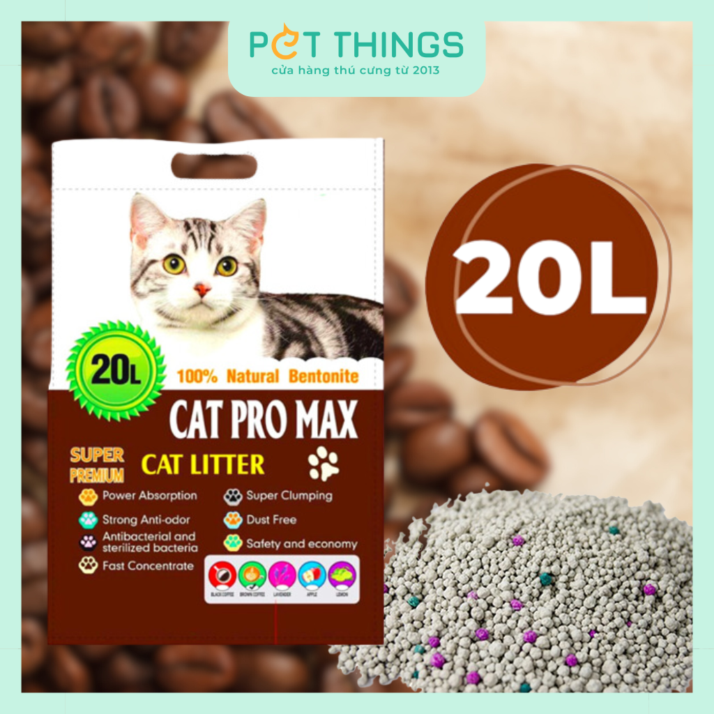 Cát Vệ Sinh Cho Mèo Cat Pro Max - Hương cà phê